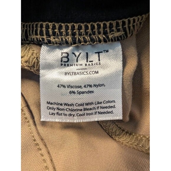 Bylt Everyday Pant 2.0 Men’s Slim Fit 33 (Fits 31) Tan Khaki Stretch Tech Chino - Picture 4 of 7